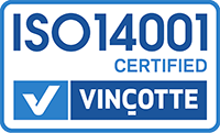 ISO 14001 certified - Vincotte