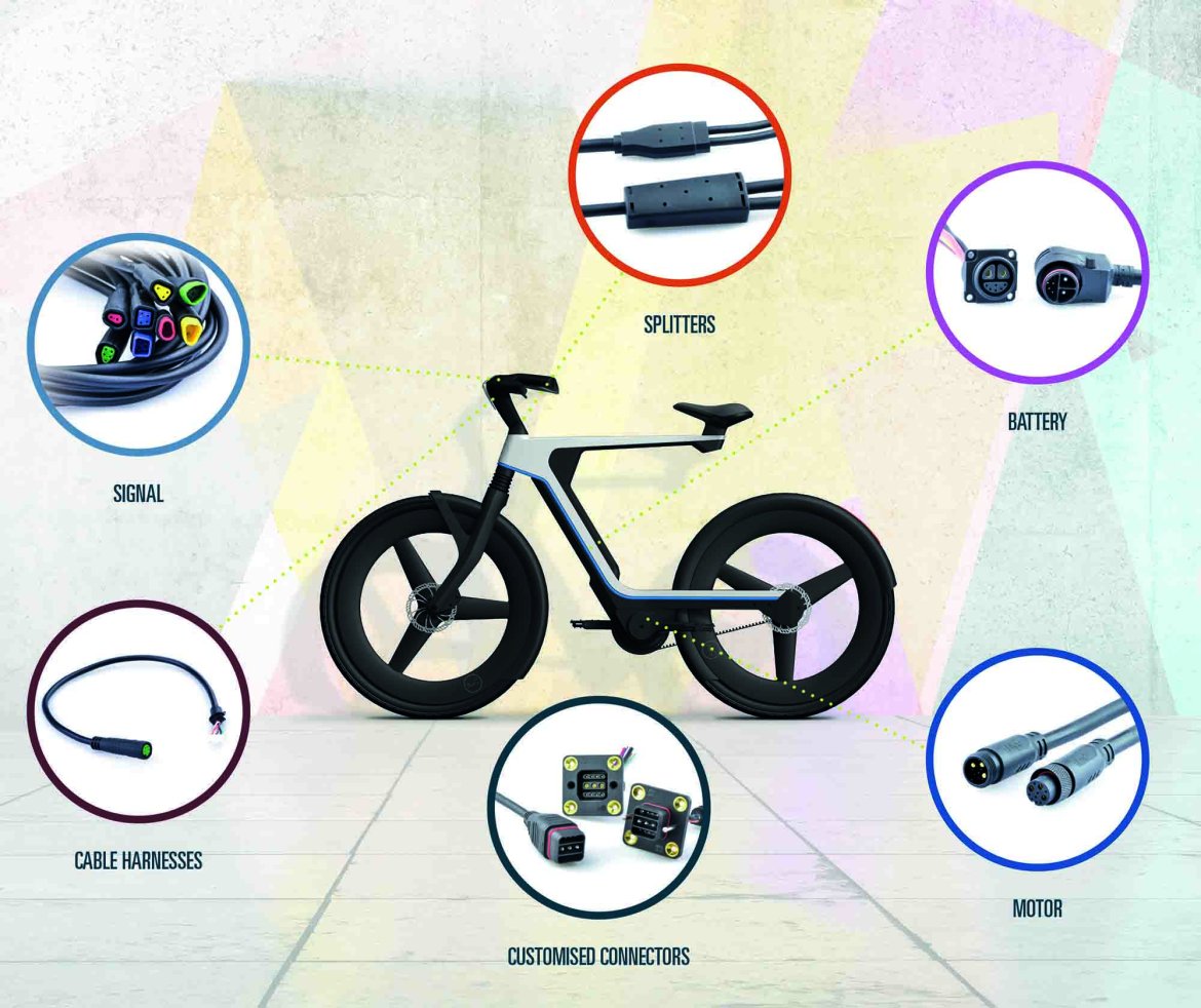 Connecteurs e-bike pour systèmes e-bike complets