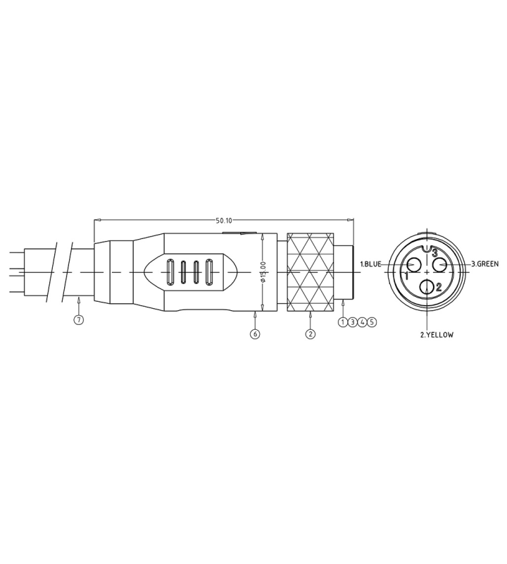 Female cable connector