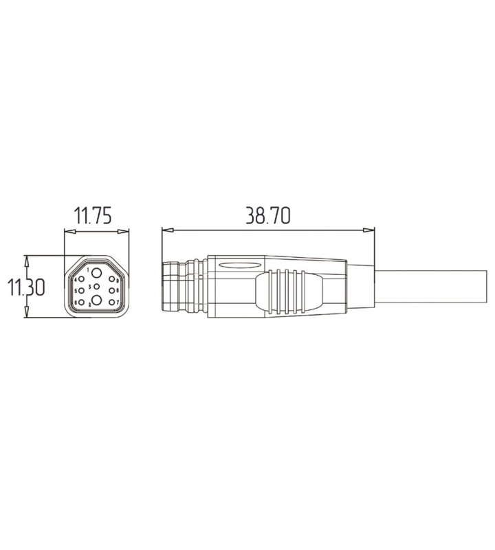 Female cable connector