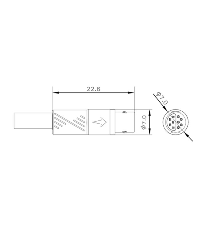 Female cable connector