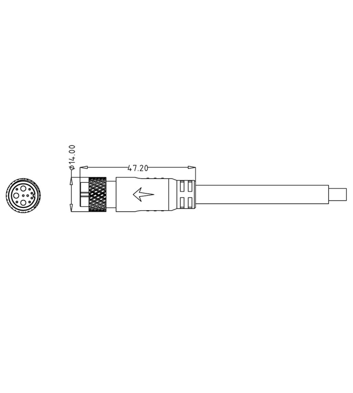 Female cable connector