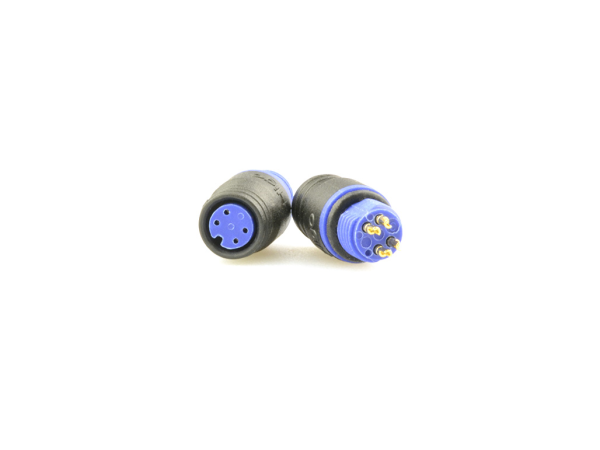Mini B Female panel mount connector