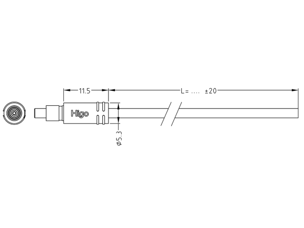 Micro B Female plug connector