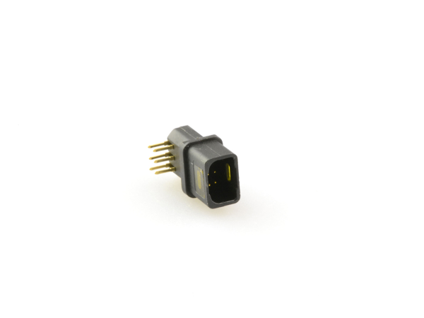 Micro T male panel mount connector