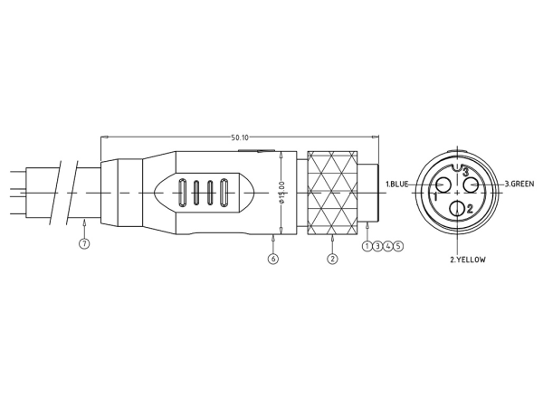 Female cable connector