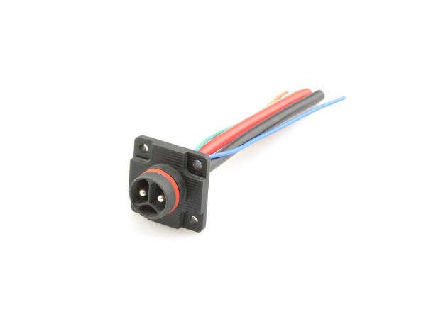 Male panel mount